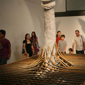 《欲望中国---王华祥雕塑展》2008.8