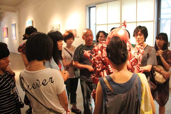 中央美术学院学生参观平谷美术馆